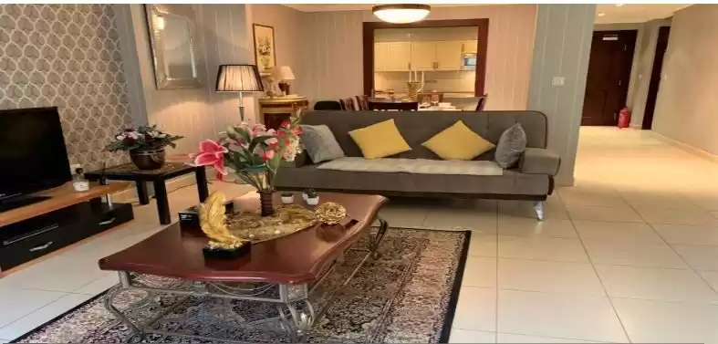 Wohn Klaar eigendom 1 Schlafzimmer F/F Wohnung  zu vermieten in Al Sadd , Doha #11600 - 1  image 